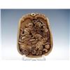 Image 1 : Chinese Jade Mouse Family Steal Treasure Pendant