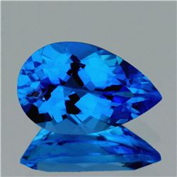 Natural  AAA Swiss Blue Topaz 24x16 MM - FL