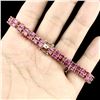 Image 3 : Natural Top Rich Pink Tourmaline 100.83 Ct Bracelet