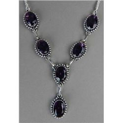 GORGEOUS 53.50  CT AMETHYST NECKLACE.