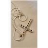 Image 4 : BEAUTIFUL 10.75 NATURAL BLUE SAPPHIRE CROSS PENDANT