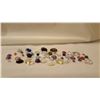 Image 3 : OVER 225 CTTW MIXED COLORED GEMSTONES.
