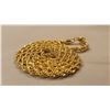 Image 3 : AWESOME 14 Kt. GOLD PLATED ROPE CHAIN.