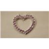 Image 1 : 7.50 CT PINK ROSE DE FRANCE AMETHYST HEART PENDANT