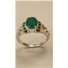 Image 1 : GORGEOUS 3.5 CT NATURAL EMERALD RING.