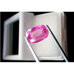 Natural Cushion Cambodian Zircon 7.48 Ct - Certified