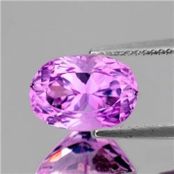 NATURAL BRILLIANT PINK KUNZITE 13x8 MM [VVS]