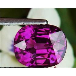 NATURAL PURPLE OVAL RHODOLITE GARNET 2.67 CT