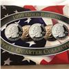 Image 3 : 1999 GOLD EDITION Mint Complete State Quarters Set DE PA NJ GA CT in Original Package