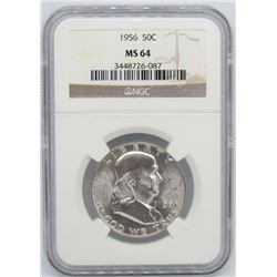 1956 FRANKLIN HALF DOLLAR NGC