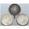 Image 2 : 3 - CIRC OR BETTER SILVER DOLLARS;