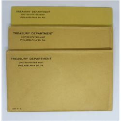 2-1957 & 1961 U.S. PROOF SETS