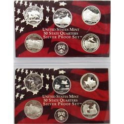 2-U.S. SIVER PROOF QTR SETS