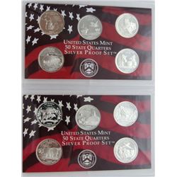 2-U.S. SIVER PROOF QTR SETS