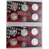 Image 1 : 2-U.S. SIVER PROOF QTR SETS