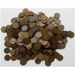 1000 MIXED LOT OF WHEAT PENNIES