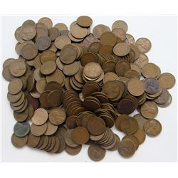 LOT OF 500 WHEAT PENNIES 1930-1939 P/D/S MINTS