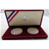 Image 1 : 1983 OLYMPIC 2 COIN PROOF SET