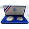 Image 1 : 1986 STATUE OF LIBERTY 2 COIN PROOF SET