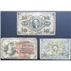 Image 1 : 3-1863 10c FRACTIONAL CURRENCY NOTES
