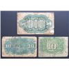 Image 2 : 3-1863 10c FRACTIONAL CURRENCY NOTES