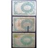 Image 2 : 3-1874 10c FRACTIONAL CURRENCY NOTES