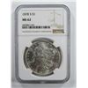 Image 1 : 1878-S Morgan Silver Dollar $ NGC MS 62 Blast Whit
