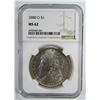 Image 1 : 1888-O Morgan Silver Dollar $ NGC MS 62 Lightly To