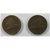 Image 1 : 1857 & 1858 FLYING EAGLE CENTS