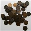 Image 1 : LOT OF 50 INDIAN HEAD PENNIES