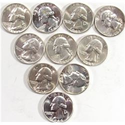 10- Washington Qtrs, Mixed Dates