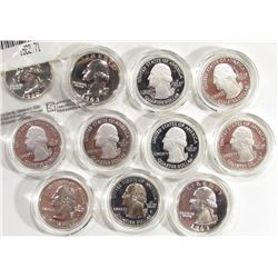 Proof Silver QTR Lot: