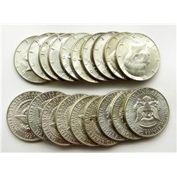 20 - BU KENNEDY HALF DOLLARS 40% SILVER