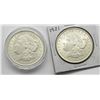 Image 1 : 2 - 1921 BU MORGAN DOLLARS