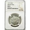 Image 1 : 1937-D OREGON TRAIL COMMEM NGC MS 65