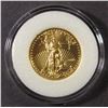 Image 1 : 2016 1/10 ounce Fine Gold Five Dollar $5 Eagle