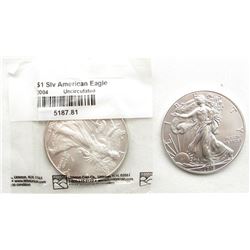 2004 & 2015 .999 SILVER ONE OUNCE EAGLE