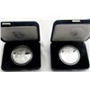 Image 1 : 2003 & 2014 PROOF AMERICAN SILVER EAGLE