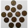 Image 2 : 1000 MIXED LOT OF WHEAT PENNIES