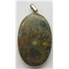 Image 1 : LARGE PENDANT WITH POLISHED NATURAL