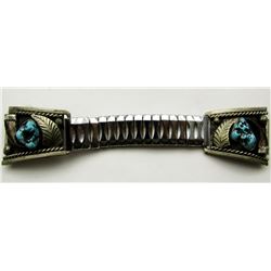 1 SET OF TURQUOISE NAVAJO WATCH BAND TIPS