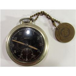 Zenith Rare Military WW2 Pocketwatch