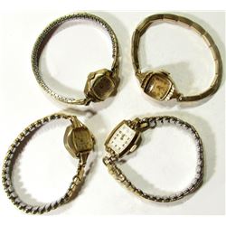 4-Vintage Ladies Wrist Watches
