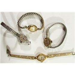 4-Vintage Ladies Wrist Watches