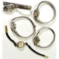 5-Vintage Ladies Wrist Watches