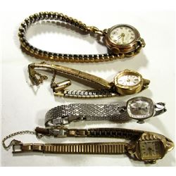 4-Vintage Ladies Wrist Watches