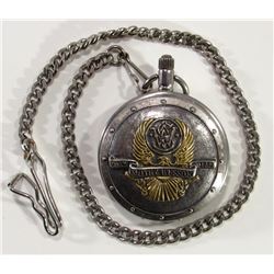 Smith & Wesson Pocket Watch with Chain