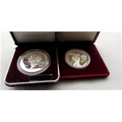 1984 OLYMPIC PROOF SILVER DOLLAR "S" MINT ONLY;