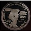 Image 3 : 1984 OLYMPIC PROOF SILVER DOLLAR "S" MINT ONLY;