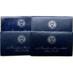 1971, 1972, 1973, 1974 SILVER IKE DOLLARS UNC